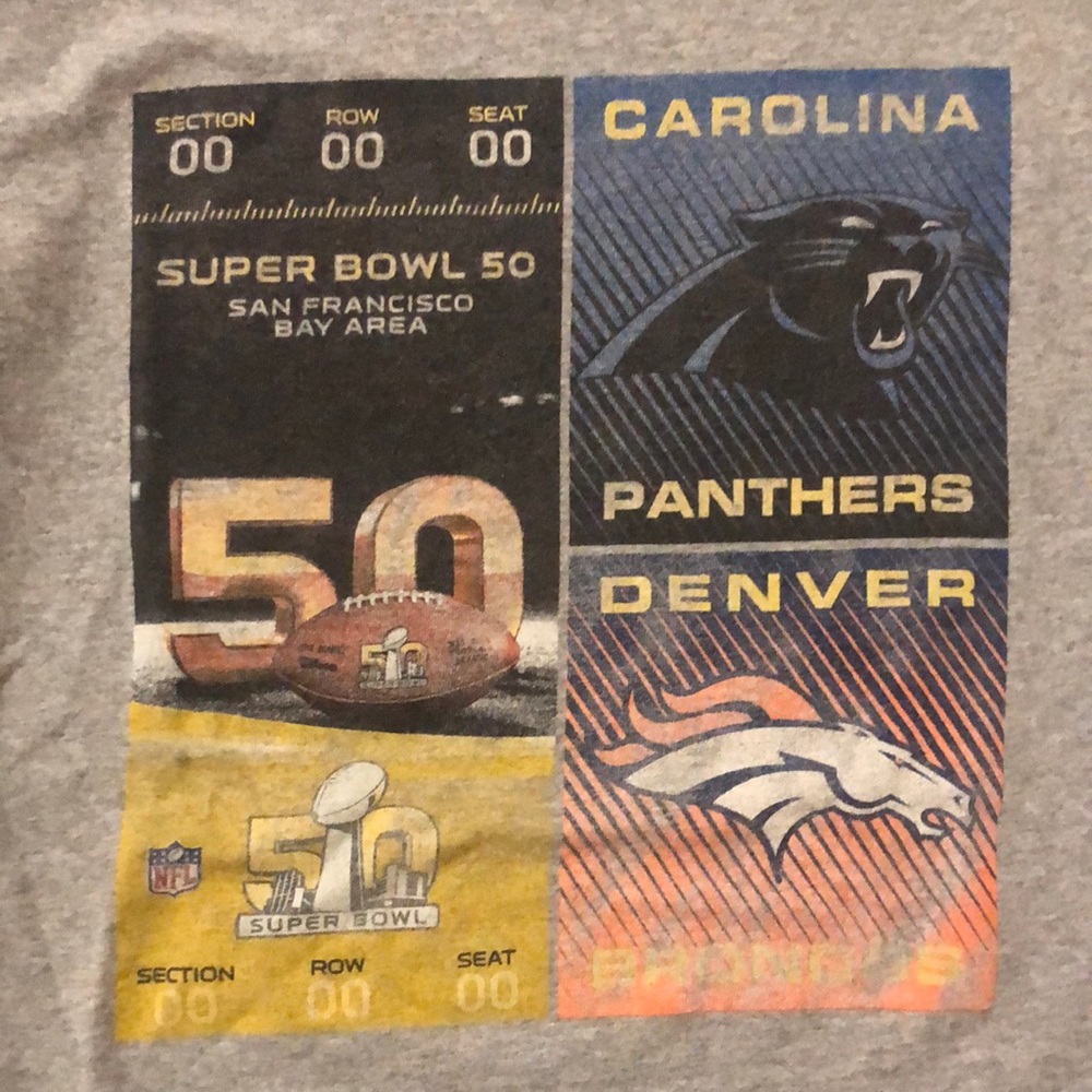 Super Bowl 50 Ticket Stub Tee
